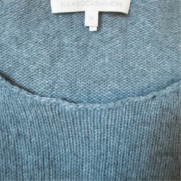 NakedCashmere Blue Sweater | Size 1X - Picture 3 of 5